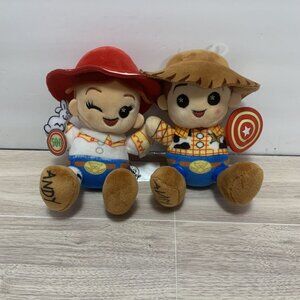 Disney Toy Story Jessie And Woody Wishables Plush Figures